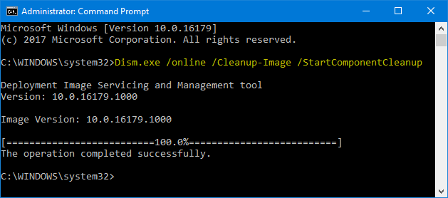 dism-StartComponentCleanup_command