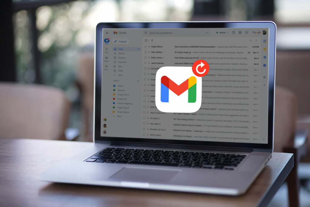 Gmail中撤回電子郵件