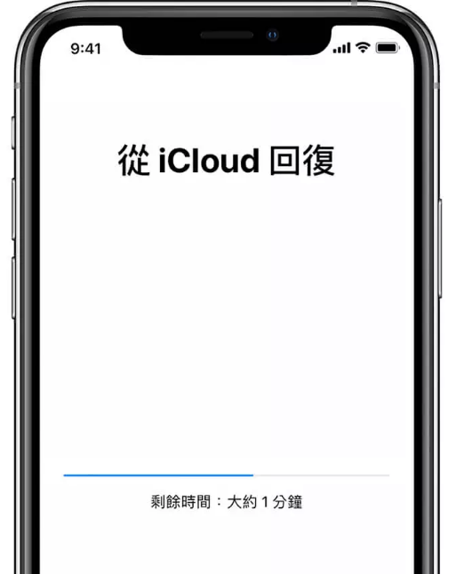 從iCloud 回復