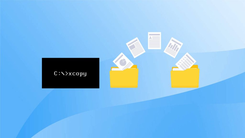 如何使用Xcopy 指令複製資料夾和子資料夾