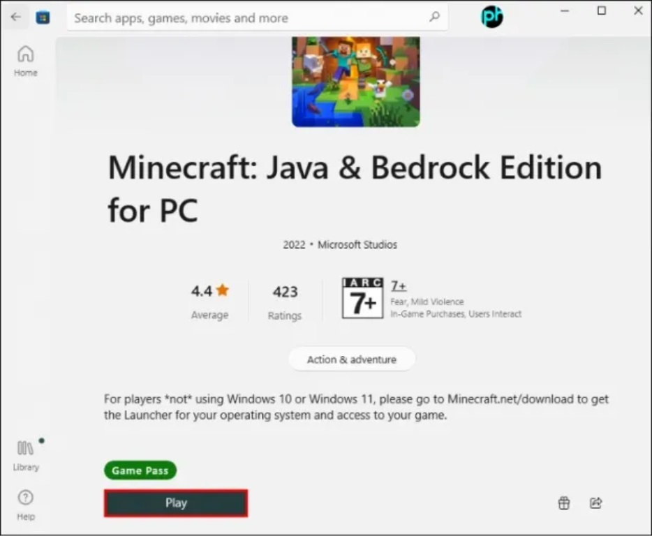 Minecraft解除安裝