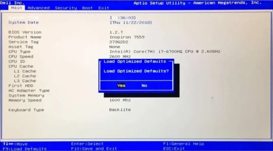 bios-載入最佳化預設值