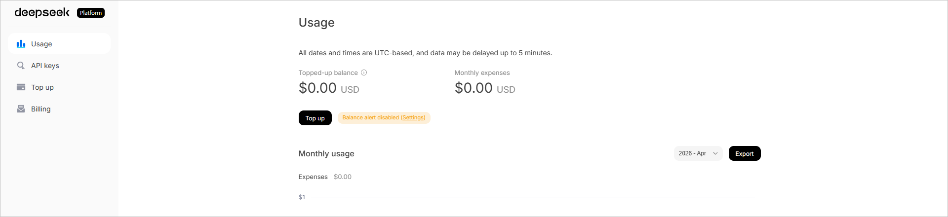 deepseek home page
